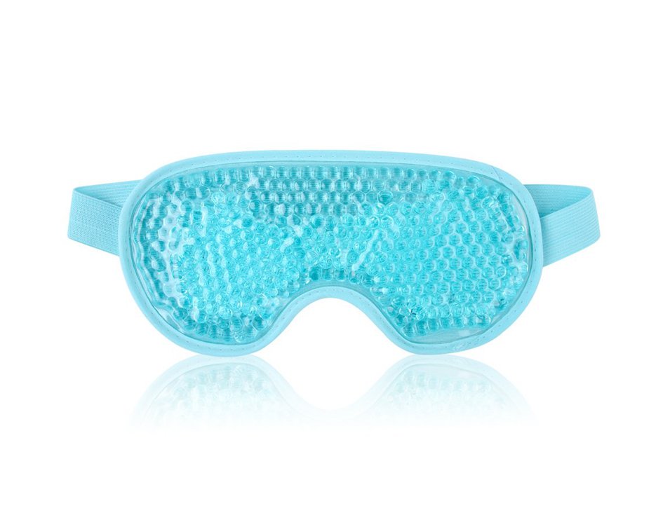 Cooling Eye Mask with Reusable Gel by NEWGO